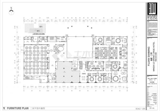 红豆杉最佳西方大酒店室内设计方案JPG格式-图二