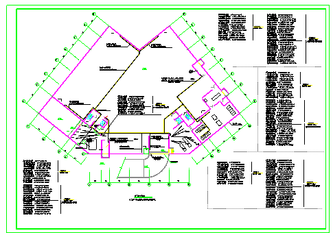 综合楼电气设计施工图-图二