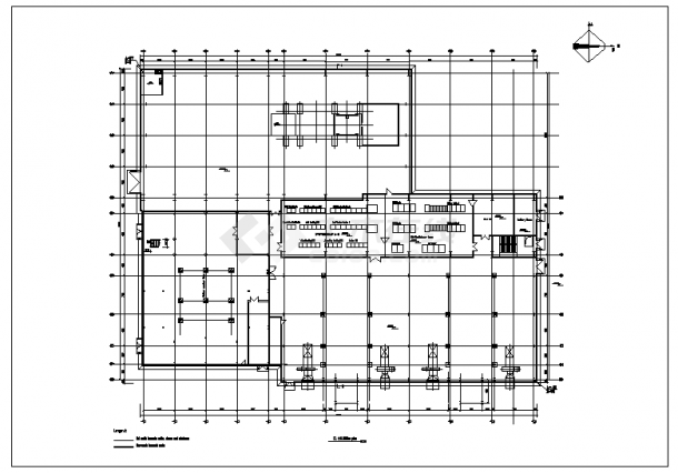 某区域厂房建筑设计CAD布置图-图一