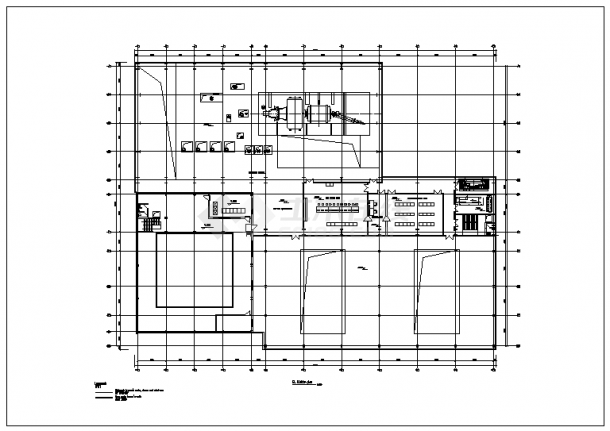 某区域厂房建筑设计CAD布置图-图二