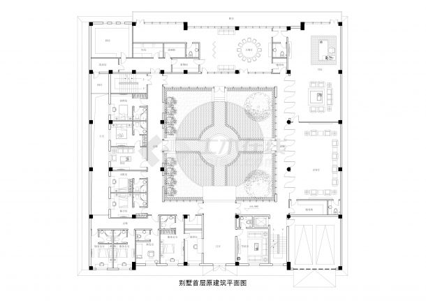 【北京】钓鱼台七号院七号别墅深化设计方案JPG-图一