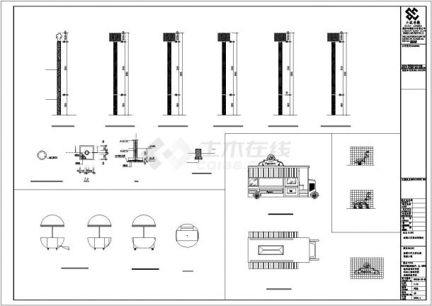 儿童游乐公园设施设计规划CAD平面布置方案图纸-图二