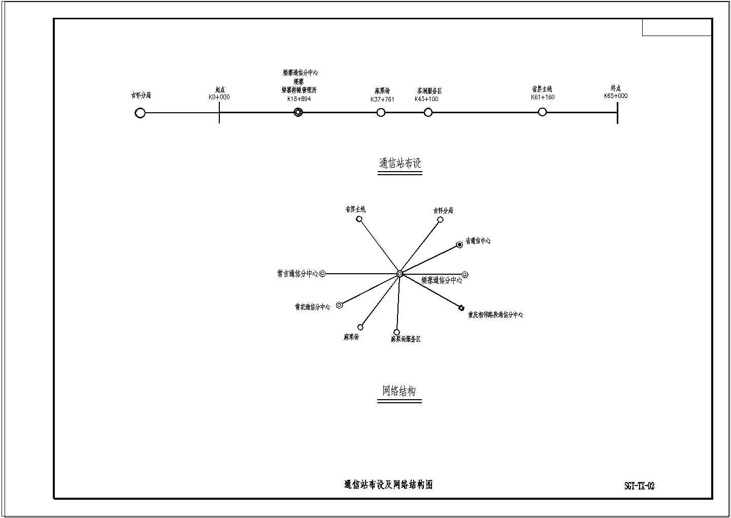 【湖南】高速公路通信系统设计施工图