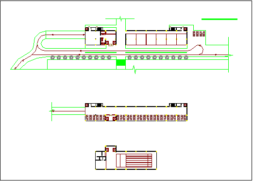 某市OCT生态广场建筑设计CAD施工图纸_图1