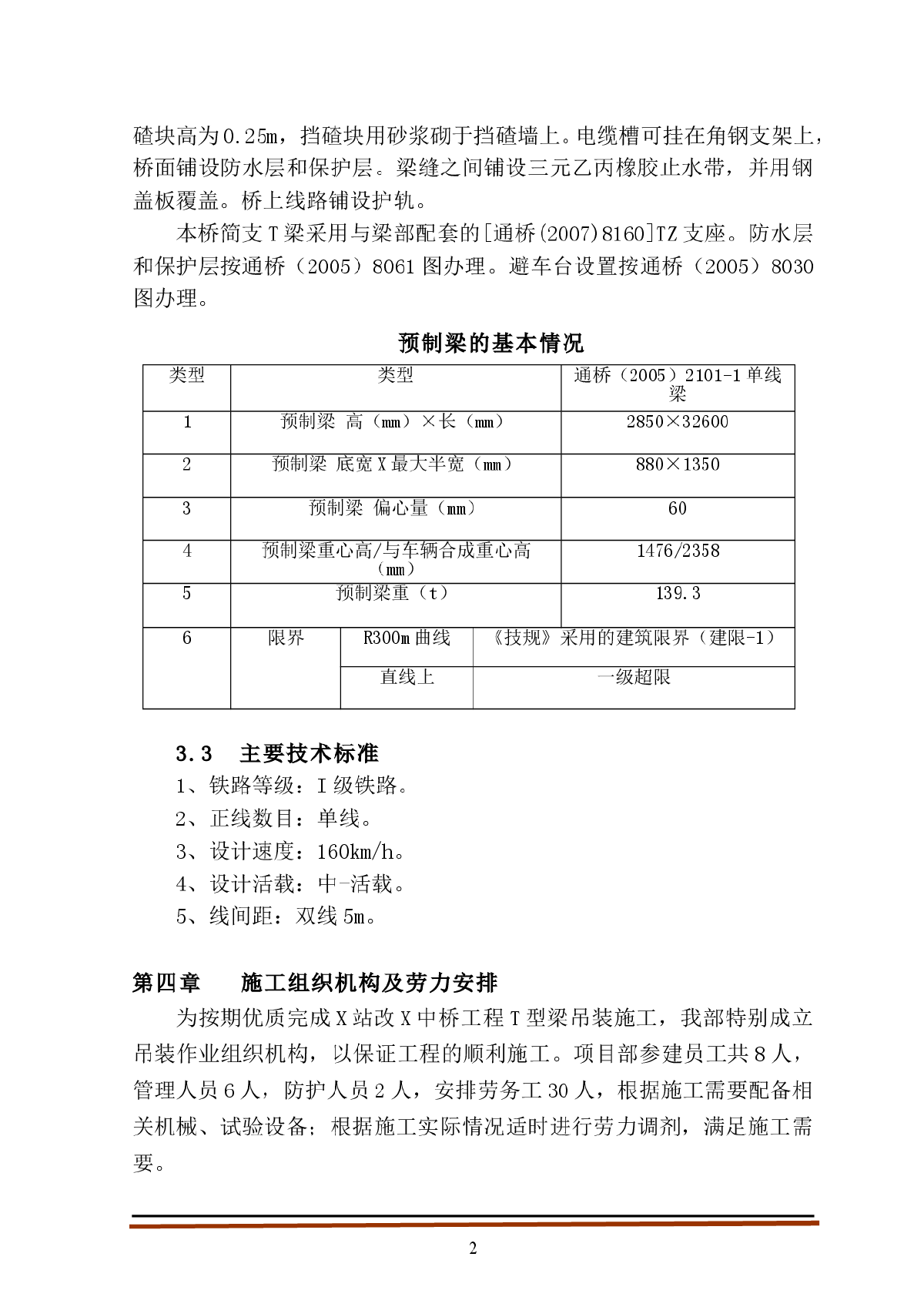 铁路桥32mT梁吊装实施性施工方案-图二