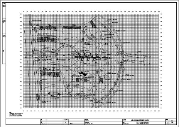 【湖北】某小区桃源居全套景观施工图-图二