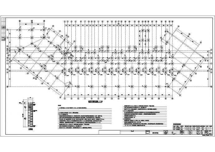 六层框架结构小区住宅楼结构设计施工图_图1