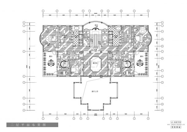 【福州】三层地下室和阁楼别墅室内设计方案JPG-图二