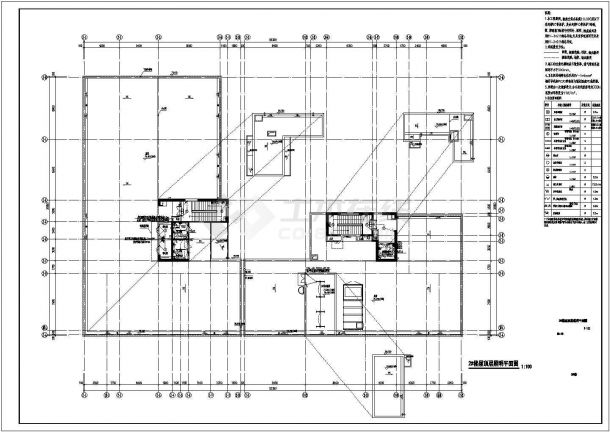 【上海】多层商业及高层办公电气设计施工图纸（含地下车库 附计算书）-图二