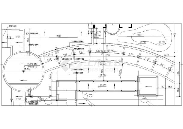 紫竹茗园景观规划全套设计施工图（12张）-图二