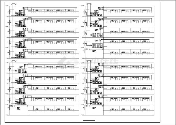 【浙江】移动通讯厂房空调通风排烟系统设计施工图（甲级院设计 系统详图多）-图一