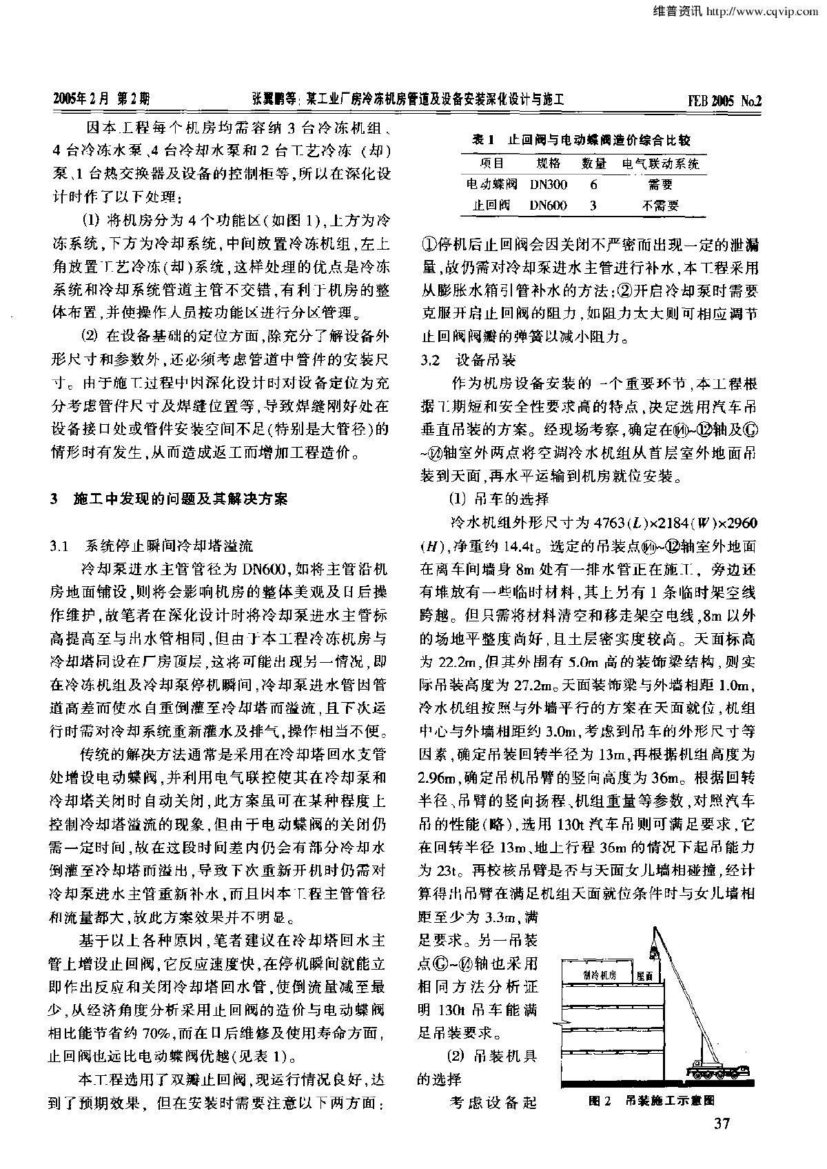 某工业厂房冷冻机房管道及设备安装深化设计与施工-图二