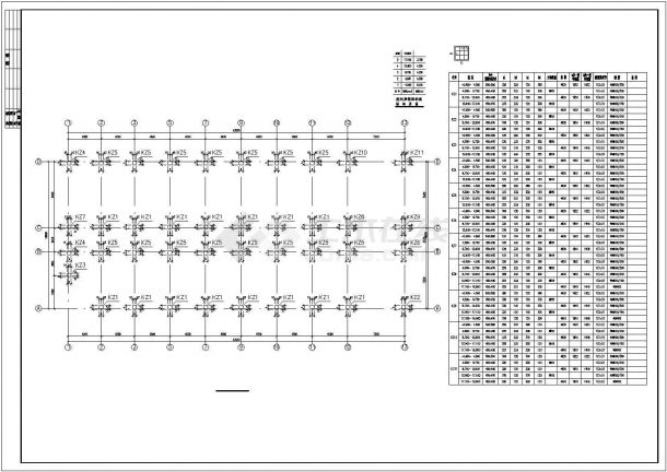7050平4层教学楼全套毕业设计（含任务书，计算书，建筑图，结构图）-图二