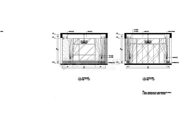 海南名师摩洛哥风格双层别墅装修全套CAD图（含楼梯立面详图、地面天花大样详图、柜子大大洋详图、门窗表、楼梯照片）-图二