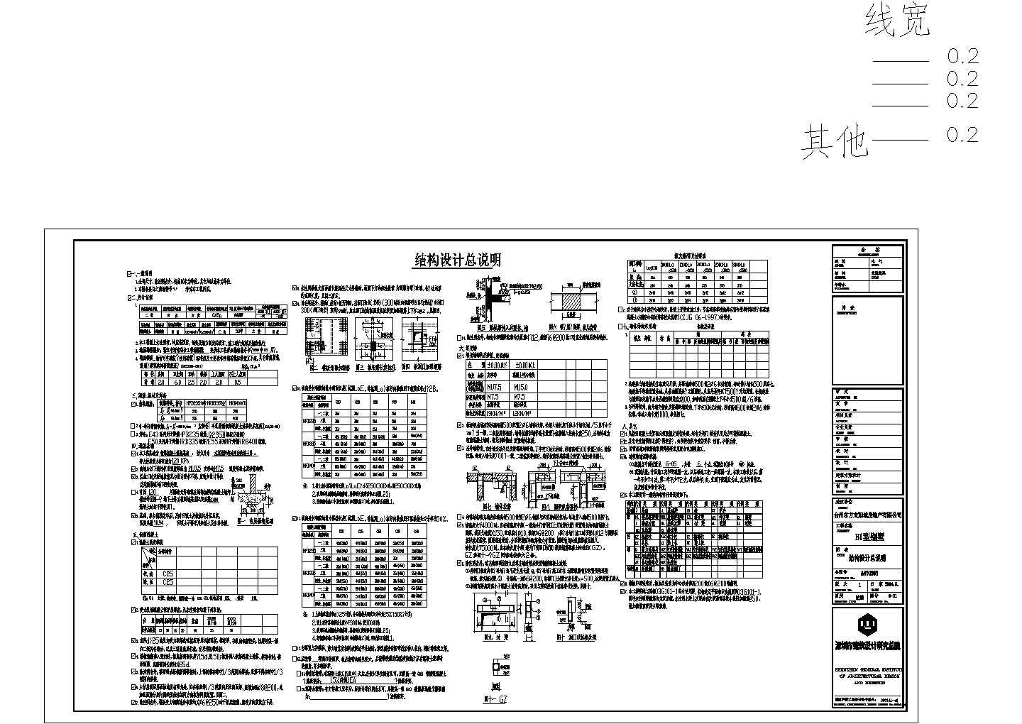 浙江台州B1型别墅结构设计总说明