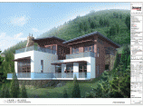 西班牙式山庄别墅BIM设计(效果图及施工图)图片1