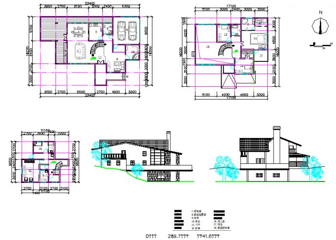 14套现代别墅建筑设计方案（经典别墅设计）_图1