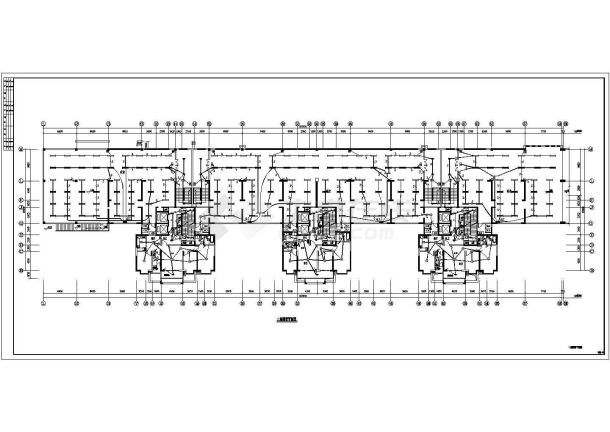 某26层高层住宅楼全套电气CAD图纸-图二