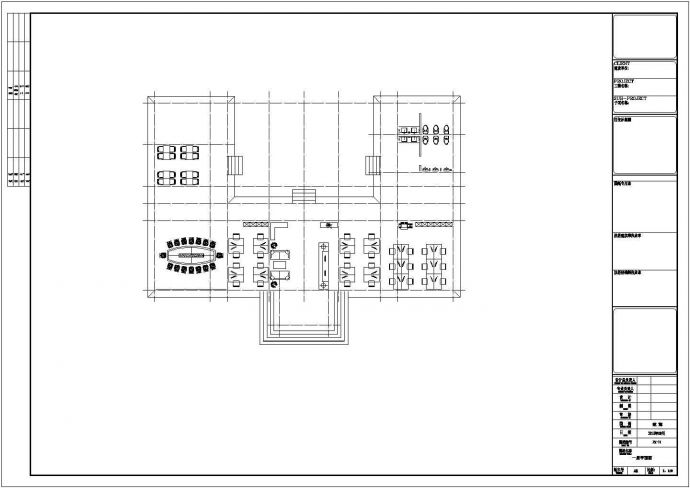 轻型木结构二层办公楼结构设计图（平立面齐全）_图1