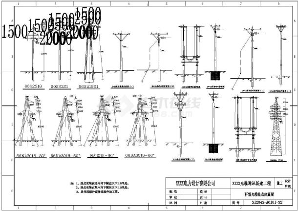 光缆通讯新建工程电气设计施工图-图一