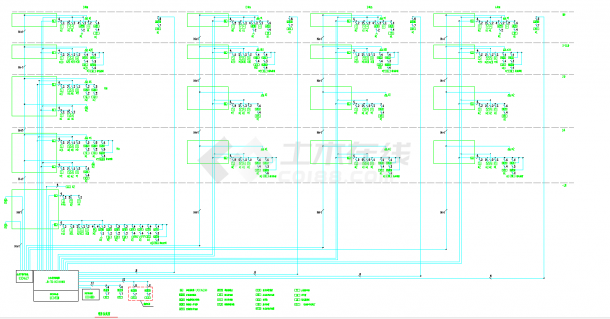 某地多层住宅电施工图CAD图纸-图二