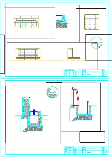私家庭院平面及水景设计电气布置cad全套施工图_图1
