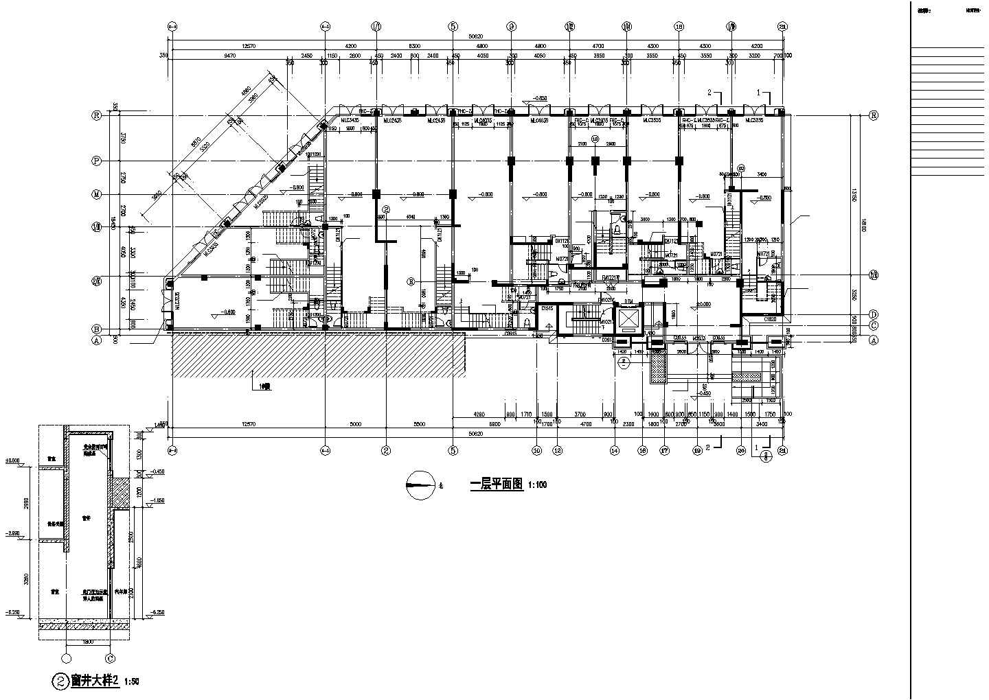 【江苏省】某地某中高层建筑设计施工图