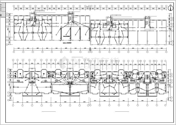 某复式住宅楼电气设计施工图（共六张）-图一
