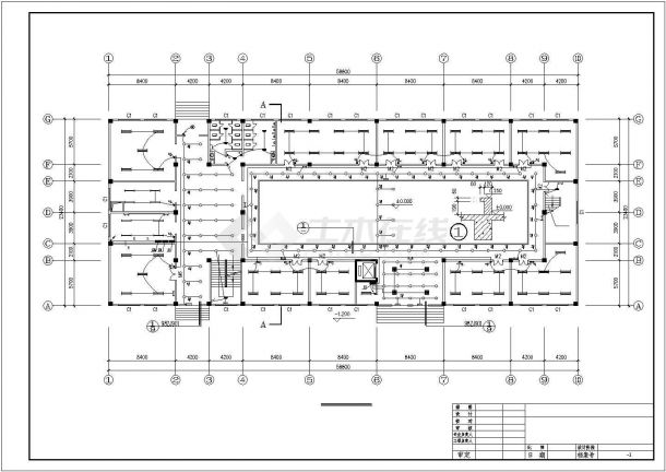 某地五层综合住宅楼强电设计施工图-图二