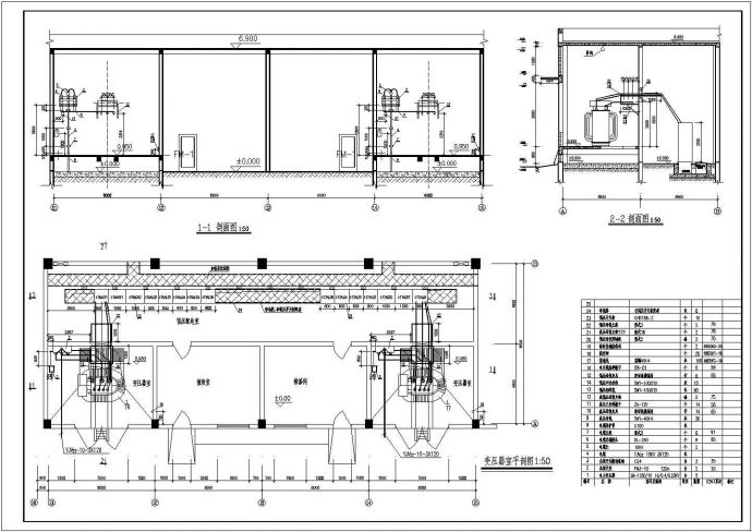 某地区变电站电气设计CAD施工图_图1