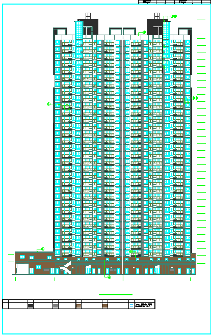 【福建省】某地某2#高层住宅设计施工图