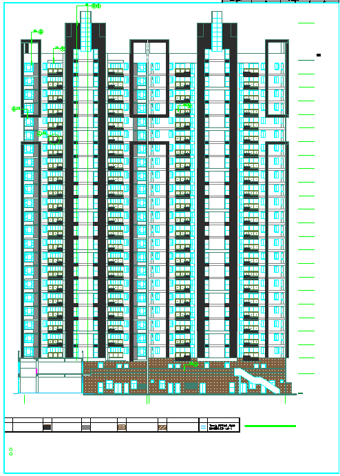 【福建省】某地某5#高层住宅设计施工图-图二