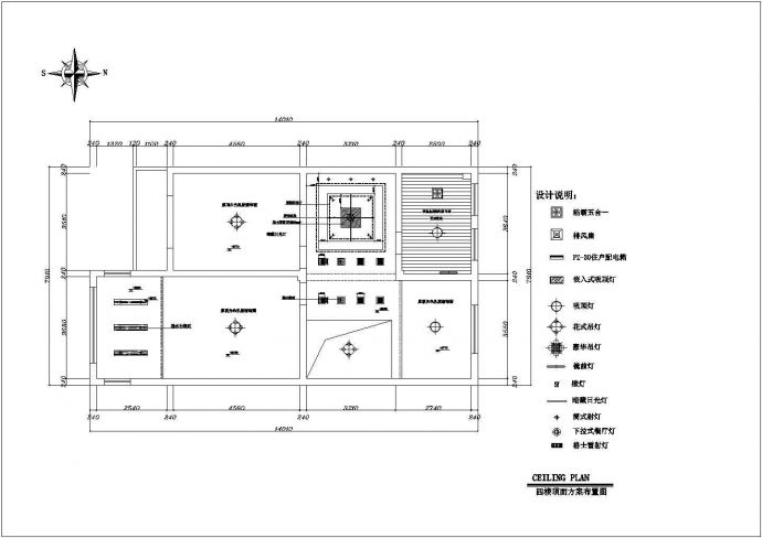 黑龙江某地多层别墅全套设计CAD图_图1