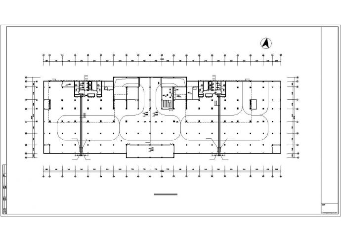 【湖南】某高层办公楼采暖通风系统设计图_图1