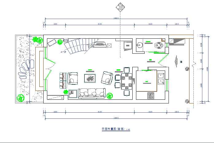 云南某地区别墅装修CAD方案图纸