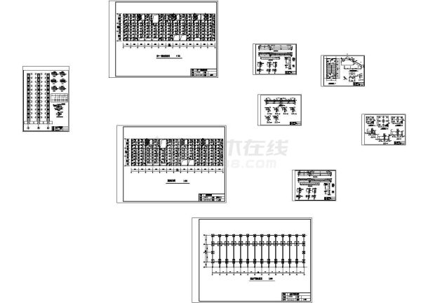 某2.6万㎡十一层预应力梁板厂房结构图纸（含计算书）-图一