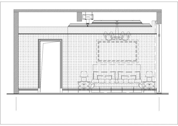 英伦风格三层带地下室别墅样板房室内装修设计施工图（附效果图）_图1
