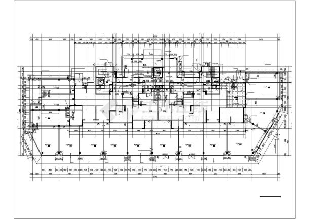 【江苏省】某高层住宅楼建筑设计施工图-图二