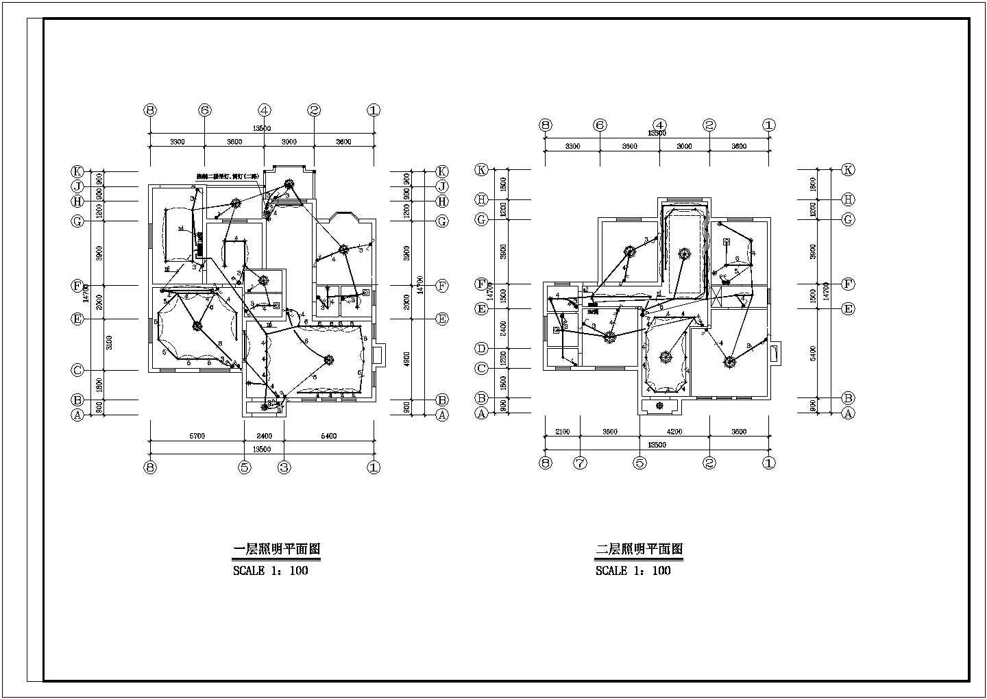 某住宅工程电气设计图纸CAD原图