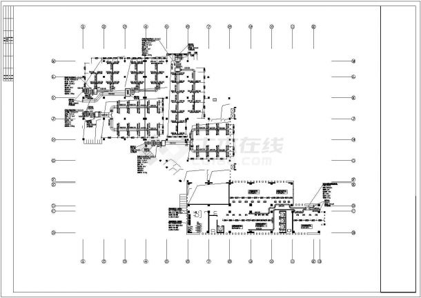 【重庆】高层办公大楼空调通风防排烟系统设计施工图（甲级院设计 多联机系统）-图二