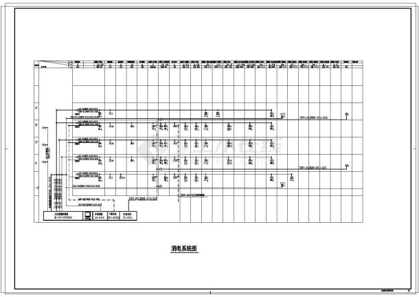 【浙江】高层商业及住宅强弱电施工图纸235张-图一