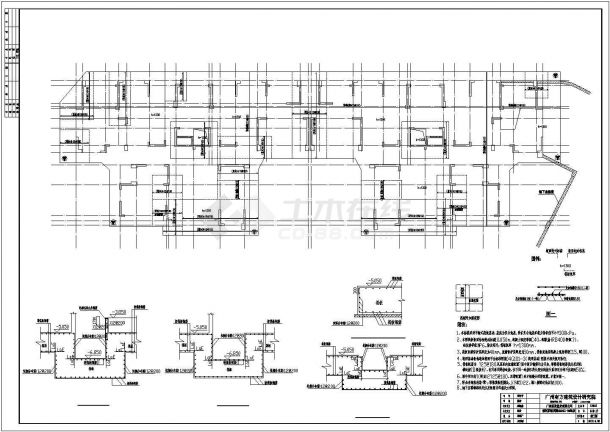 某地住宅楼地下室建筑、结构设计施工图-图二