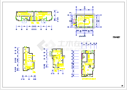 【浙江】高层住宅及配套物业商铺电气设计施工图纸（2015年设计完成）-图二