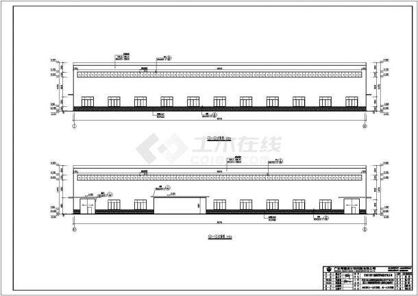 【甘肃省】某多层厂房建筑设计施工图-图一