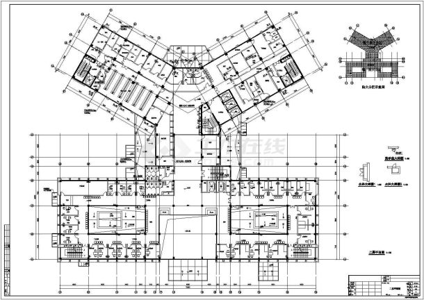 【四川】某医院住院大楼给排水设计图纸-图二