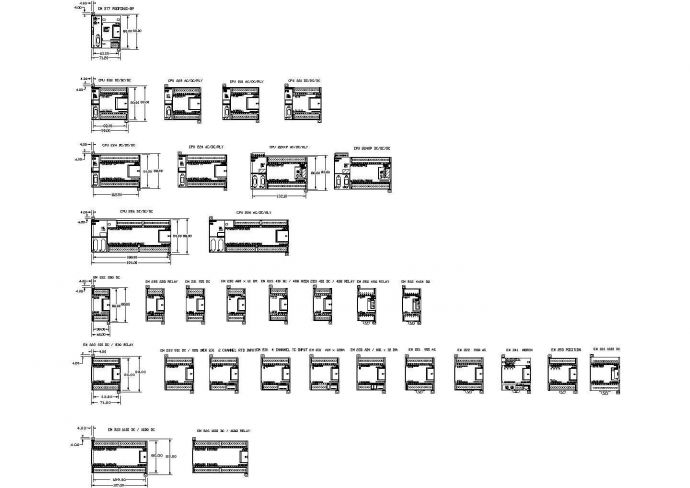 西门子器件CAD图例合集_图1