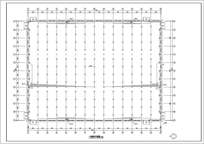某地工业厂房电气详细设计施工图（共五张）_图1