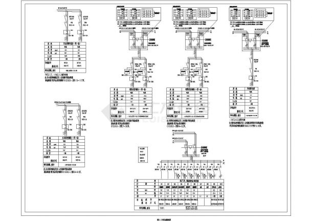 配电箱接线设计工程原图CAD原图-图一