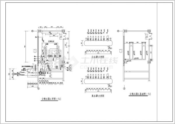 动力站平面及设备布置设计图（全套）-图二