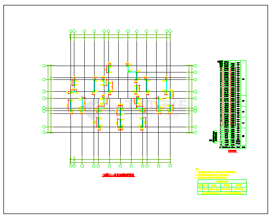 高层剪力墙结构住宅建筑、结构施工图纸（包含户型立面剖面、户型大样、节能计算）-图二